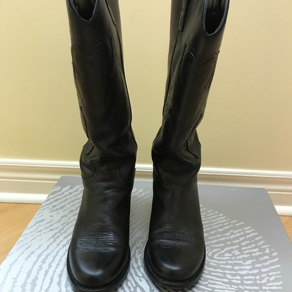 🔥  Leather Boots Size 9